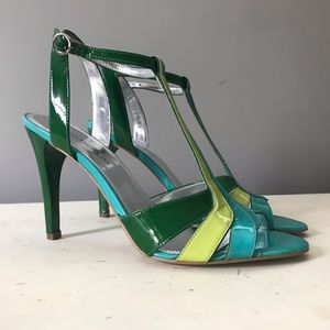 Enzo Angiolini patent high heel. Sz6.5